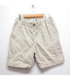 オールドネイビー OLD NAVY イージー ショート パンツ ショーツ S ベージュ コットン ウエストゴム