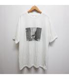 グレイル GRL 美品 フォトプリント 半袖 ビッグ Tシャツ F オフホワイト cc76 オーバーサイズ カットソー
