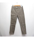 D.M.G テーパード パンツ L グレー ウエストゴム ジッパーフライ 日本製