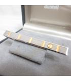 ダンヒル dunhill タイピン ネクタイピン ロゴ シルバー色 x ゴールド色 ケース付き