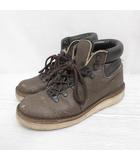 セボ CEBO x ゴア goa レザー トレッキング ブーツ クライミング  38 約24cm 茶 ブラウン 靴 レースアップ