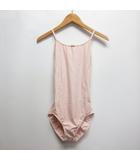 チャコット Chacott アンクロワ en croix バレエ キャミ レオタード M ピンク ジャガード タグ付き
