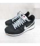 ナイキ NIKE CW7637-991 インターナショナリスト スニーカー シューズ 22.5cm 黒 ブラック 靴 ローカット
