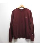 チャンピオン CHAMPION クルーネック スウェット シャツ L 茶 ブラウン C3-Q001 トレーナー