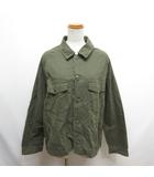ゴア goa ミリタリー ジャケット F カーキ コットン