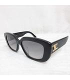 セリーヌ CELINE サングラス トリオンフ TRIOMPHE 04 CL40216U 01F ブラック セルフレーム 黒縁 眼鏡 アイウェア 正規品 イタリア製 ☆AA★