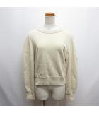 ユニクロ UNIQLO U 長袖 スウェット クルーネック シャツ L ベージュ ユニクロユー