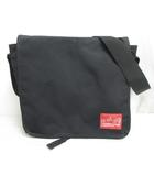 マンハッタンポーテージ Manhattan Portage メッセンジャー ショルダー バッグ コーデュラナイロン 黒 ブラック 斜め掛け