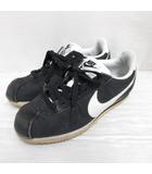ナイキ NIKE 749864-011 クラシック コルテッツ ナイロン スニーカー シューズ 24cm 黒 ブラック レースアップ