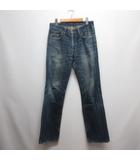 リーバイス Levi's 502 ダメージ加工 ストレート デニム パンツ ジーンズ W31 L31 インディゴ LPCL01-101 ジッパーフライ