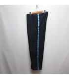 ジョンブル JOHNBULL ライン デニム イージー パンツ L 濃インディゴ 21478 ウエストゴム 腰紐 日本製