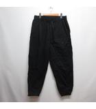 ユニクロ UNIQLO U ワイドフィット ジョガー パンツ L 黒 ブラック ユニクロユー
