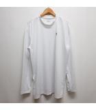 GOLF 美品 ゴルフウェア 長袖 ハイネック シャツ 31 白 ホワイト