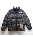 ザノースフェイス THE NORTH FACE ノベルティ ヌプシ ジャケット L ブラックツリーバーク 黒 ND92336 ダウン ナイロン タグ付き 正規品