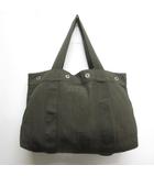 アングリッド UNGRID キャンバス トート バッグ ワンショルダー カーキ 大容量