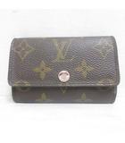 ルイヴィトン LOUIS VUITTON モノグラム ミュルティクレ6 M60701 フューシャ キーケース 6連 ☆AA★
