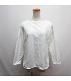 コーエン coen ラウンドヘム 長袖 Tシャツ カットソー FREE 白 ホワイト