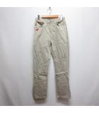 チノパン コットン パンツ 160 ベージュ ジッパーフライ 子供服 ジュニア