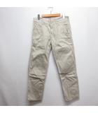 ハッシュアッシュ HusHusH コットン パンツ チノパン 3 ライトベージュ ジッパーフライ