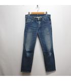 リー LEE スリム テーパード デニム パンツ ジーンズ S インディゴ LL0512 ジッパーフライ 日本製