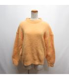 トラッゾドンナ Torrazzo Donna クルーネック ニット セーター オレンジ