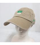 ニューエラ NEW ERA ロゴ刺繍 キャップ 帽子 ベージュ アジャスタブル
