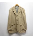  エレメントオブシンプルライフ element of SIMPLE LIFE 美品 コットン リネン テーラード ジャケット 50 ベージュ 背抜き