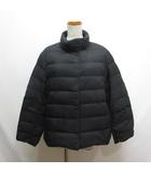 ユニクロ UNIQLO 美品 ウルトラライト ダウン ジャケット XL 黒 ブラック 収納ポーチ付き