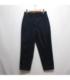 ブルックスブラザーズ BROOKS BROTHERS タック テーパード パンツ 2 ネイビー ジッパーフライ