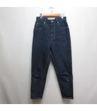 シンゾーン Shinzone 美品 キャロット デニム パンツ ジーンズ 34 インディゴ 19SMSPA68 ジッパーフライ 日本製