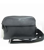 ダンヒル dunhill ベルグレイヴ シティ メッセンジャー バッグ ショルダー レザー 黒 ブラック 斜め掛け 保存袋付き