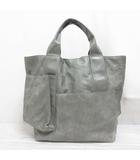 ヨーガンレール JURGEN LEHL 馬革のバッグ ホースレザー トート バッグ グレー 本革 J0157EBG33 箱付き タグ付き 日本製