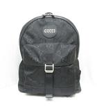 グッチ GUCCI 644992 オフザグリッド バックパック リュック バッグ GGナイロン レザー ブラック 黒 保存袋付き ☆AA★