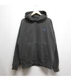 ノーティカ NAUTICA ピグメント スウェット フーディー パーカー M チャコールグレー 221-1231