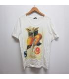 ジョンブル JOHNBULL 半袖 プリント Tシャツ M オフホワイト