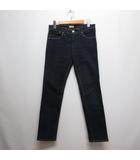 ドミンゴ Domingo D.M.G スキニー デニム パンツ ジーンズ S 濃インディゴ 11-167C ストレッチ ジッパーフライ 日本製