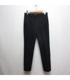 セオリー Theory 美品 ストライプ柄 テーパード パンツ 00 濃紺 ネイビー