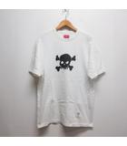 シュプリーム SUPREME 21SS Sukll S/S Top スカル プリント Tシャツ 半袖 S 白 ホワイト カットソー 正規品 ☆AA★