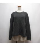 ダックス DAKS カシミヤ100% ニット セーター 40 チャコールグレー 日本製
