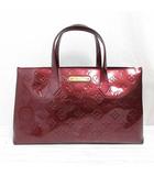 ルイヴィトン LOUIS VUITTON モノグラム ヴェルニ ウィルシャー PM M91644 ハンド バッグ ルージュフォーヴィスト パテントレザー 箱 保存袋付き
