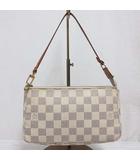 ルイヴィトン LOUIS VUITTON ダミエ アズール ポシェット アクセソワール N51986 ポーチ ハンド バッグ