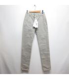 エムエムシックス メゾンマルジェラ MM6 Maison Margiela テーパード パンツ 36 グレー ハイウエスト コットン ジッパーフライ イタリー製 正規品 タグ付き