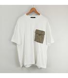 タトラス TATRAS 胸ポケット VENTO ヴェント オーバーサイズ Tシャツ 03 MTLA25S8008-M 白