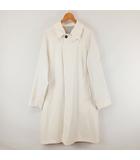 ユナイテッドアローズ UNITED ARROWS バルカラー ステンカラーコート M オフホワイト系