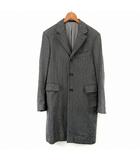 シップス SHIPS ウール ETHOMAS チェスターコート M ダークグレー系