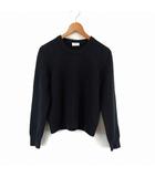 セリーヌ CELINE カシミヤ セーター 2A634981E XS 黒 ブラック ☆AA★