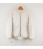 イエナ IENA 中綿 ギャザーパフブルゾン 38 ベージュ クリーム系