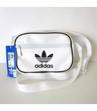 アディダス adidas バッグ ショルダーバッグ アディカラー クラシック ミニ エアライナーバッグ 白 ホワイト 黒 ブラック 国内正規品 タグ付 美品