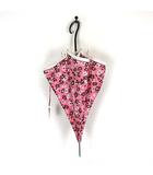 パーソンズ PERSON'S ムーンバット社製 傘 かさ 長傘 アンブレラ 雨傘 ジャンプ傘 ナイロン 花柄 90cm ピンク 美品