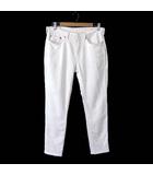 ニールバレット Neil Barrett パンツ スーパースキニーフィット SUPER SKINNY FIT ホワイトデニムパンツ スキニー ストレッチ 30 白 ホワイト 国内正規品